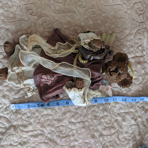 Boyd's Bear 13" Paper Mache-like Bear Angel Figure - Picture 8 of 8